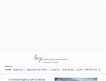 Tablet Screenshot of hardenpartners.com